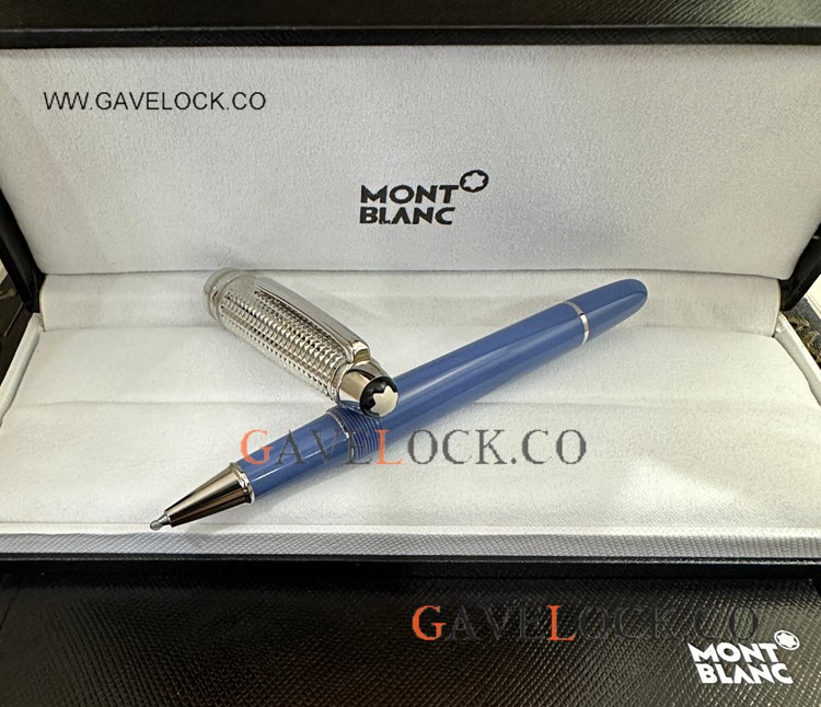New Arrival! Mont blanc Meisterstuck Glacier Rollerball 145 Mid-size